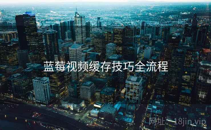 蓝莓视频缓存技巧全流程