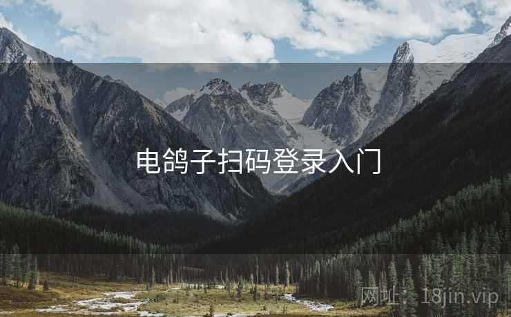 电鸽子扫码登录入门